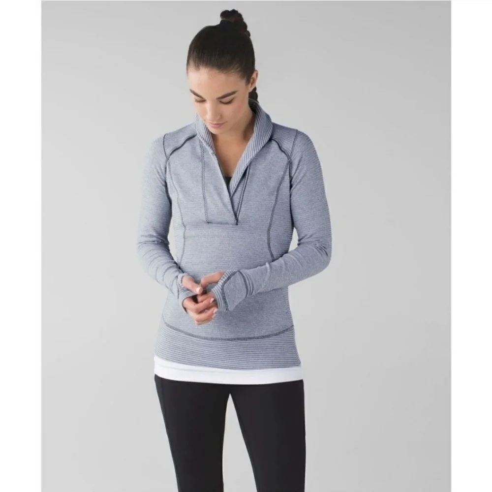 Lululemon Think Fast Pullover Sweatshirt